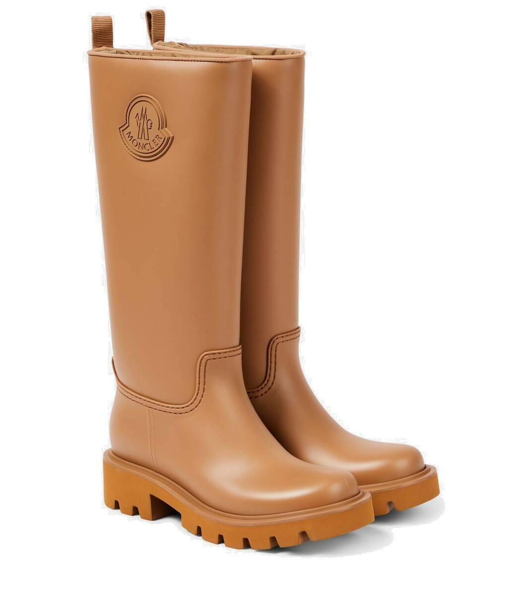 Moncler Kickstream knee-high rain boots Moncler