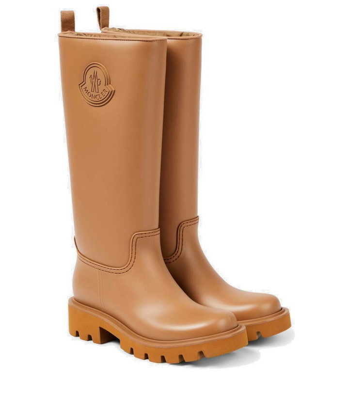 Photo: Moncler Kickstream knee-high rain boots