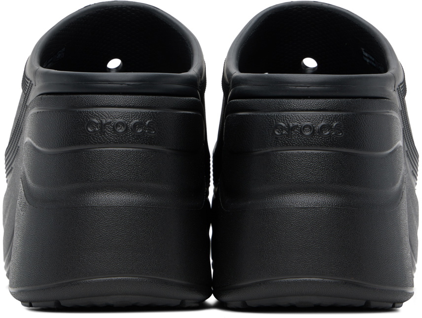 Crocs Black Siren Heels