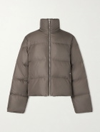 Rick Owens - <ul> <li>Moncler Quilted Shell Down Jacket</li> </ul> - Brown