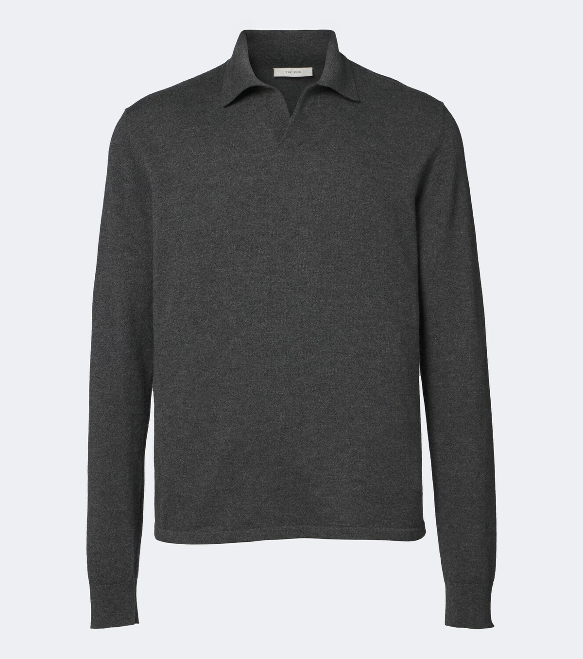 The Row Hilford cashmere polo sweater