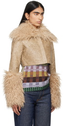 Eckhaus Latta Beige Fond Jacket