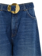 TwinSet Maxi Buckle Jeans