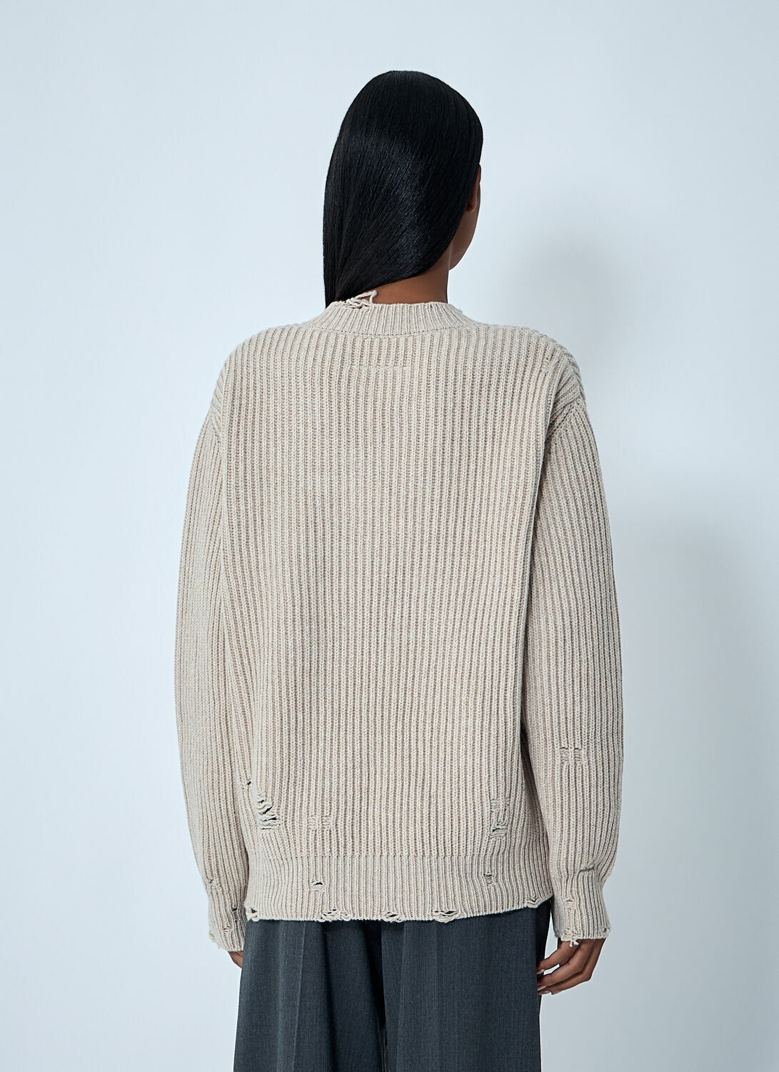 MM6 Maison Margiela Distressed Sweater