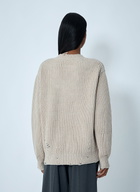 MM6 Maison Margiela Distressed Sweater