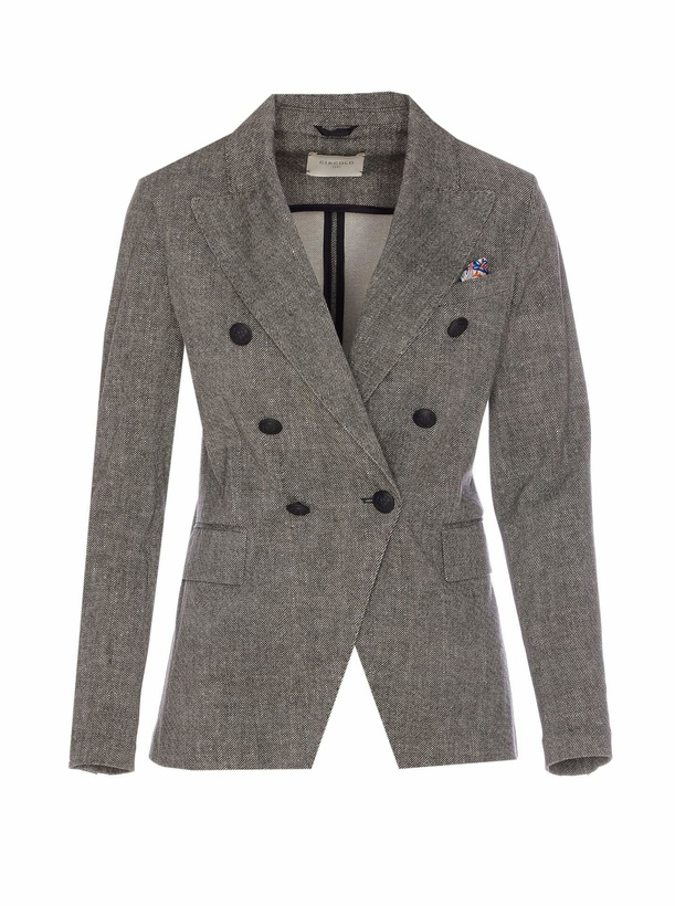 Photo: Circolo 1901 Double Breasted Buttons Closure Jacket