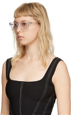 MCQ Transparent Angular Sunglasses
