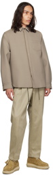 sacai Beige Drawstring Trousers