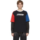 Feng Chen Wang Black Pepsi Edition Panelled T-Shirt