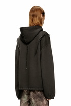 Diesel Hoodie with faded effect - Sweaters - Unisex - Black