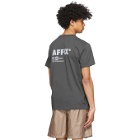 Affix Grey Basic Logo T-Shirt