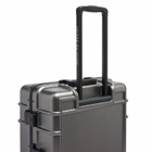 Eastpak Resist'r Luggage Case - Medium in Brushed Metal 