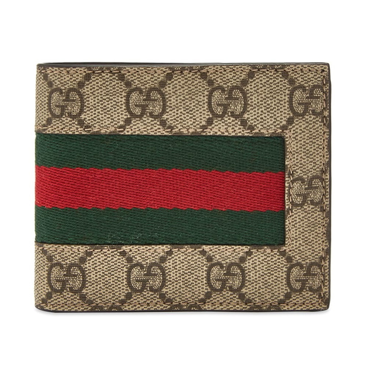 Photo: Gucci GG Supreme Billfold Wallet