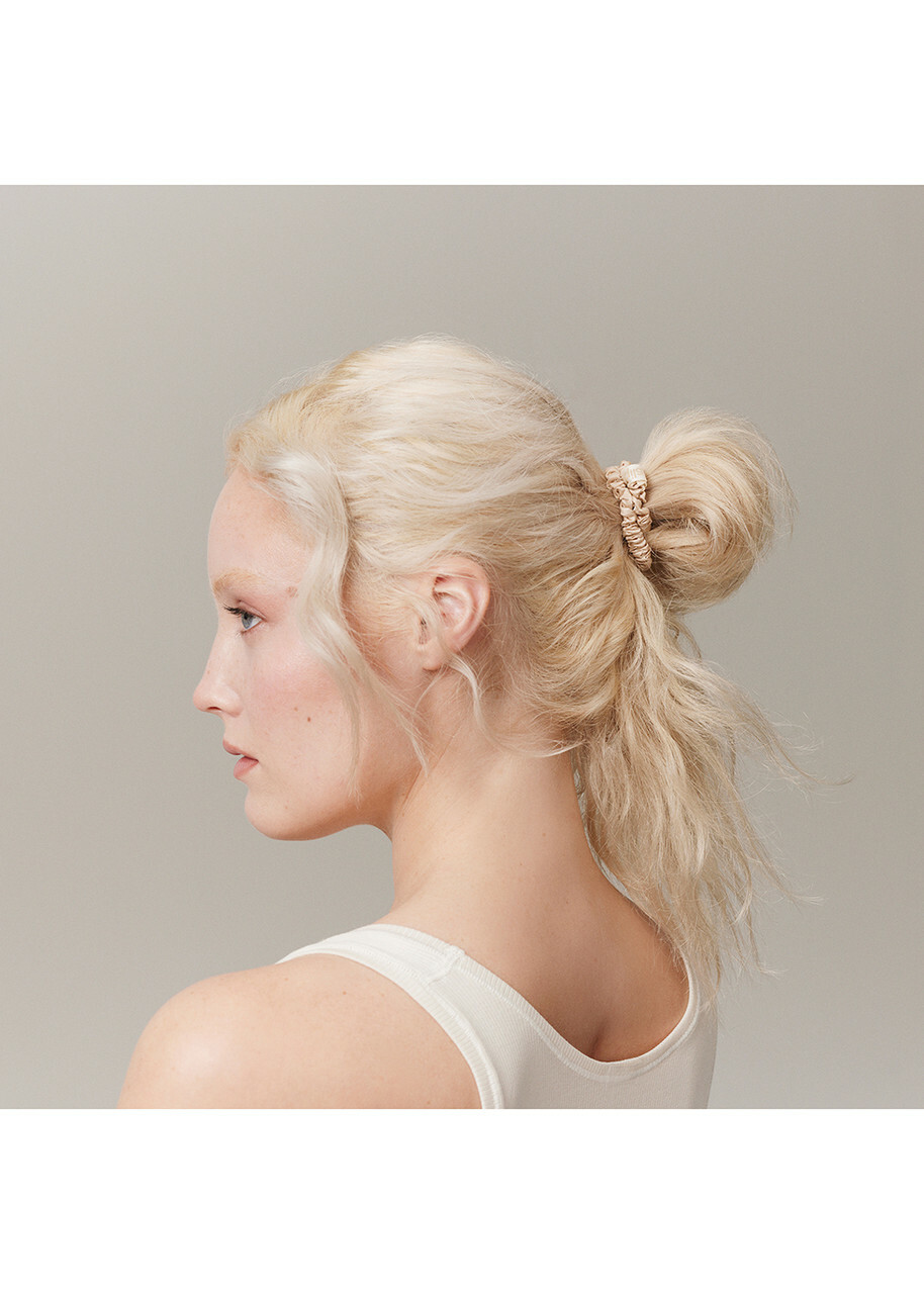 Slip Pure Silk Skinny Scrunchies - Blonde