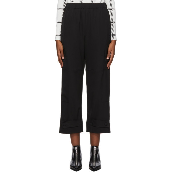 Photo: Stella McCartney Black Cropped Sylvia Trousers