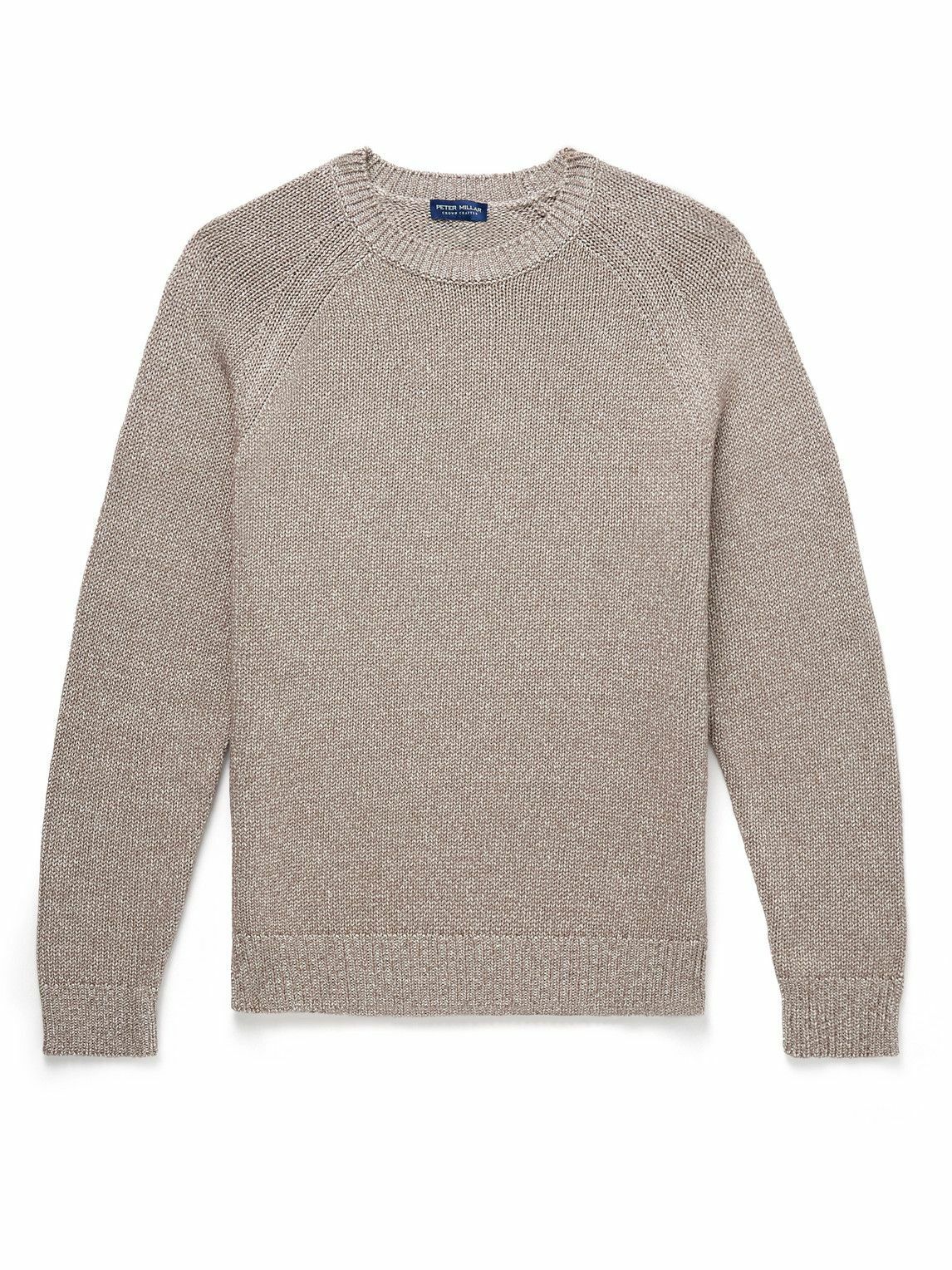Peter Millar - Tilden Cotton-Blend Sweater - Brown