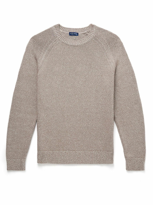 Photo: Peter Millar - Tilden Cotton-Blend Sweater - Brown