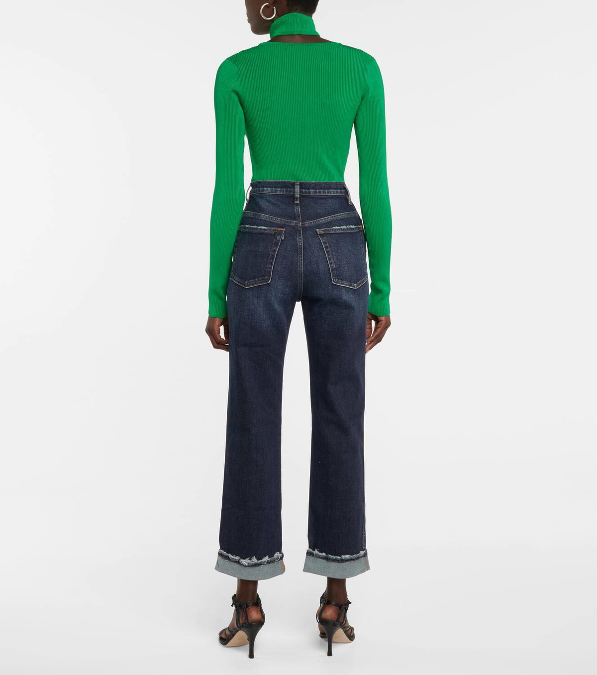 3x1 N.Y.C. Claudia high-rise straight jeans