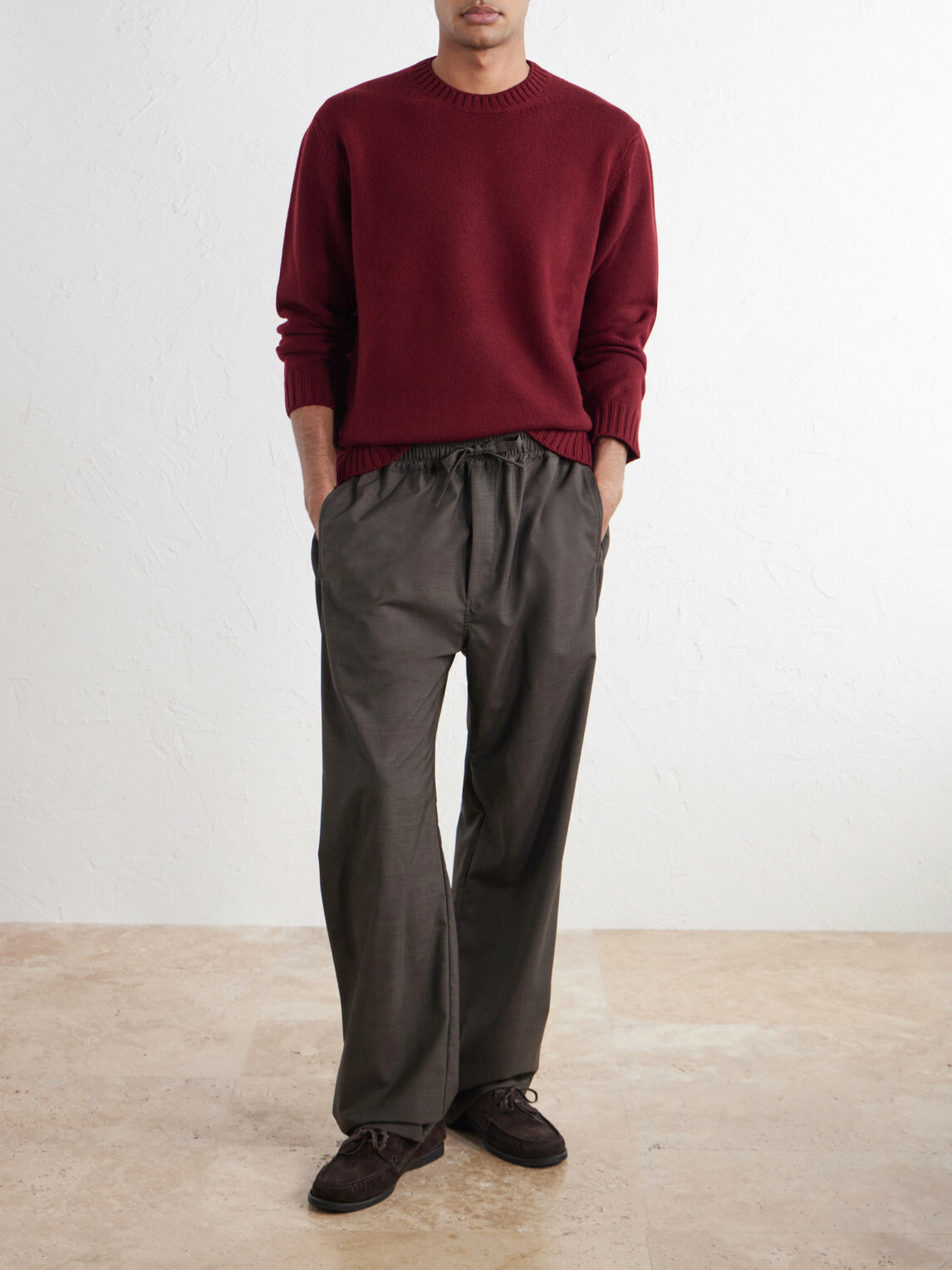Saman Amel - Cashmere Sweater - Burgundy