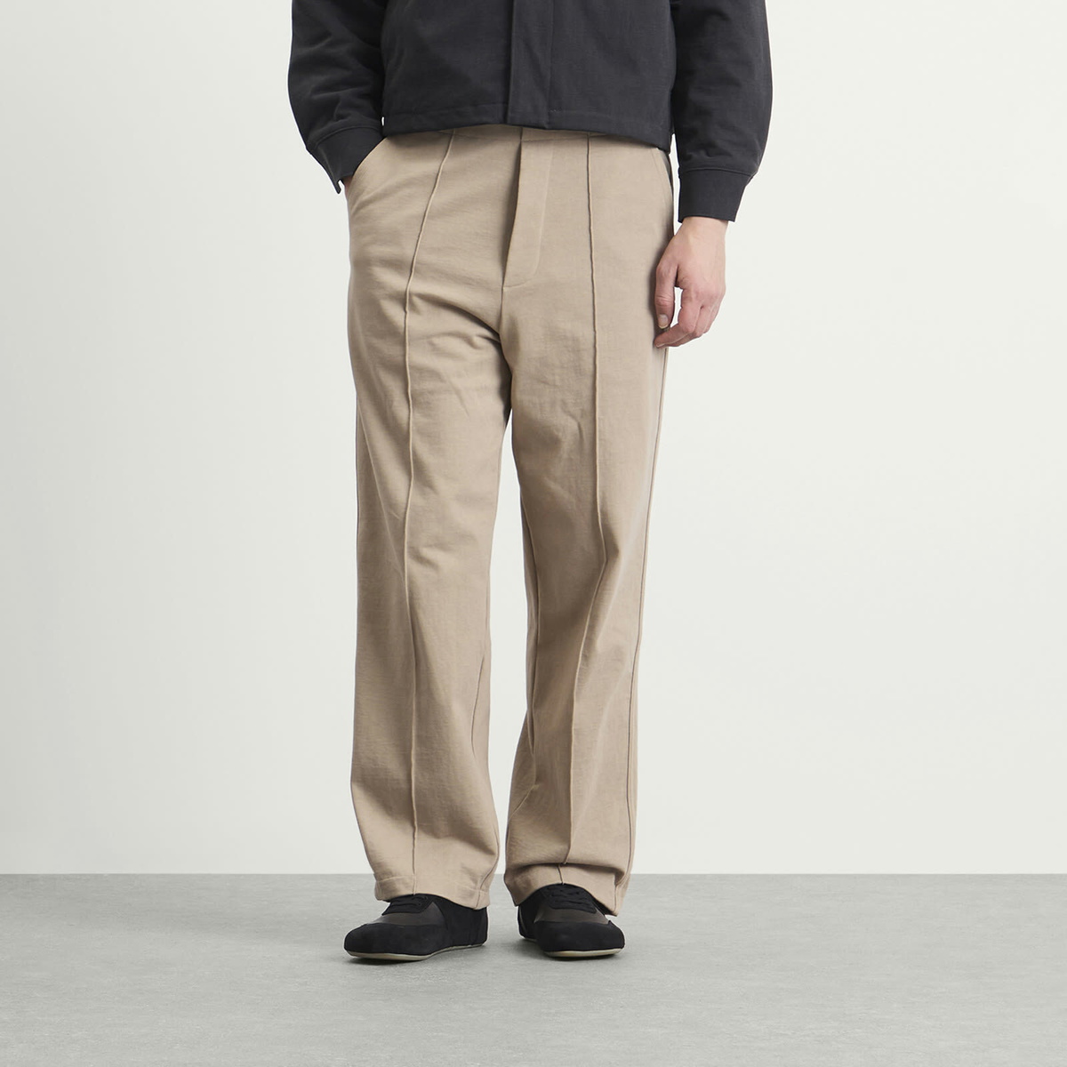 Lady White Co. Men's Jersey Band Pants in Sand