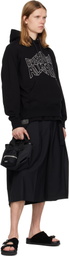 sacai Black Small Pocket Tote