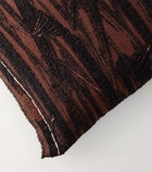 The House of Lyria Ciria embroidered cotton-blend cushion
