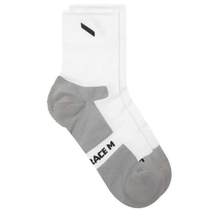 Photo: SOAR Men's Ankle Race Sock in White