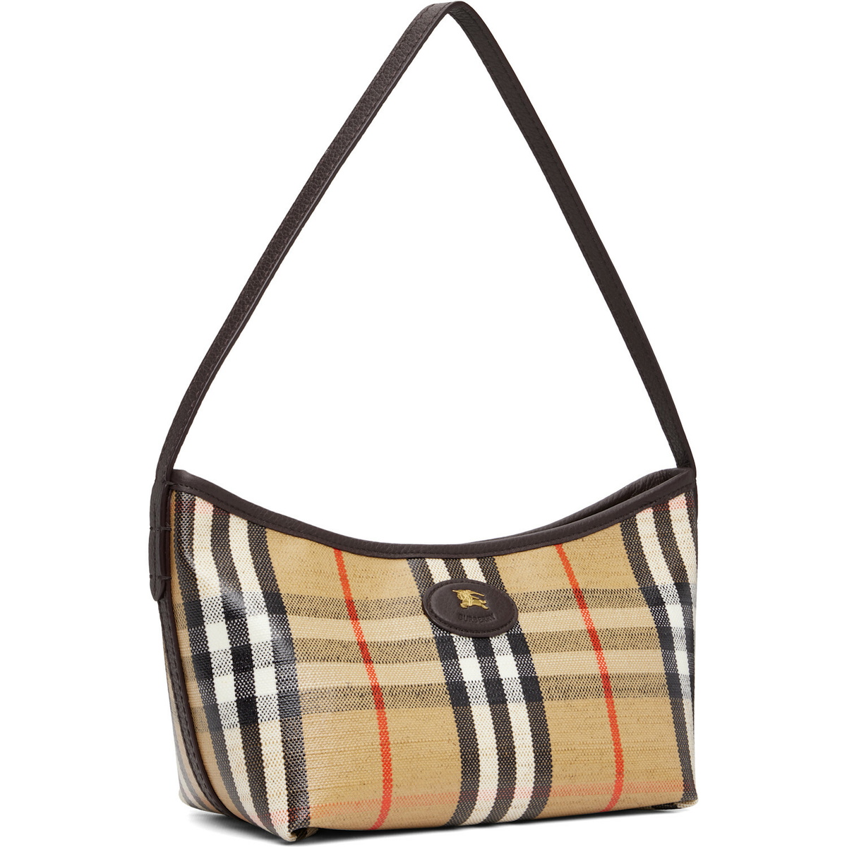 Burberry Beige Mini Highlands Shoulder Bag​
