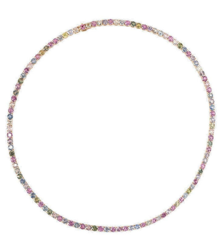 Photo: Bucherer Fine Jewellery Essentials Rivière 18kt rose gold necklace with sapphires