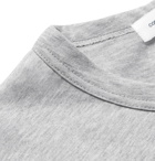 Comme des Garçons SHIRT - Slim-Fit Logo-Print Mélange Cotton-Jersey T-Shirt - Gray