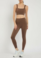Varley Assure 25 Stretch-jersey Leggings Taupe
