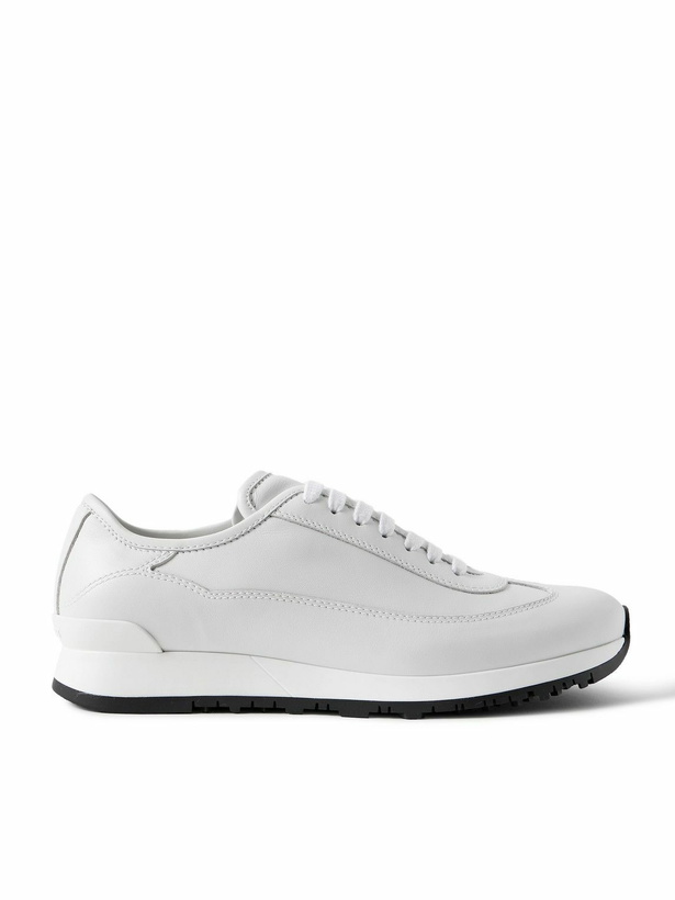 Photo: John Lobb - Foundry II Leather Sneakers - White