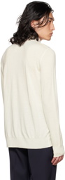 Jil Sander Off-White High Turtleneck