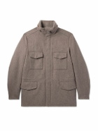 Loro Piana - Traveller Padded Rain System® Cashmere Field Jacket - Brown