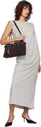 OSOI Brown Shoulder Brocle Bag