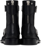 Ann Demeulemeester Black Eero Ankle Biker Boots