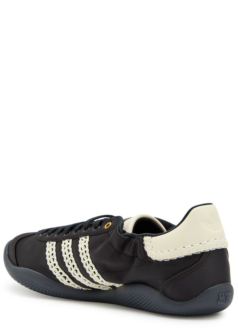 Adidas X Wales Bonner Karintha Satin Sneakers Black
