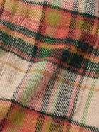 Portuguese Flannel - Checked Cotton-Flannel Shirt - Orange