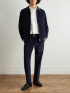 UMIT BENAN - Quebec Cotton and Cashmere-Blend Corduroy Jacket - Blue