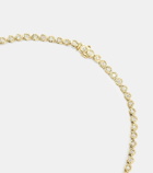 Octavia Elizabeth Blossom 18kt gold necklace with diamonds