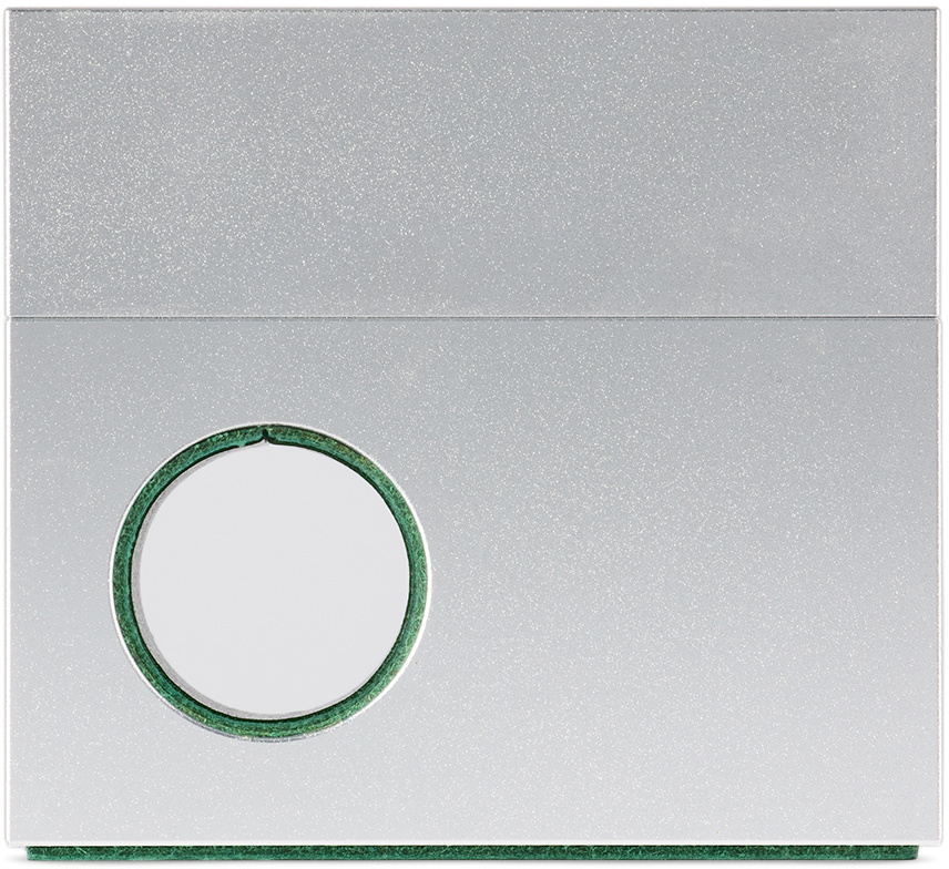 Houseplant Silver & Green Block Table Lighter Houseplant