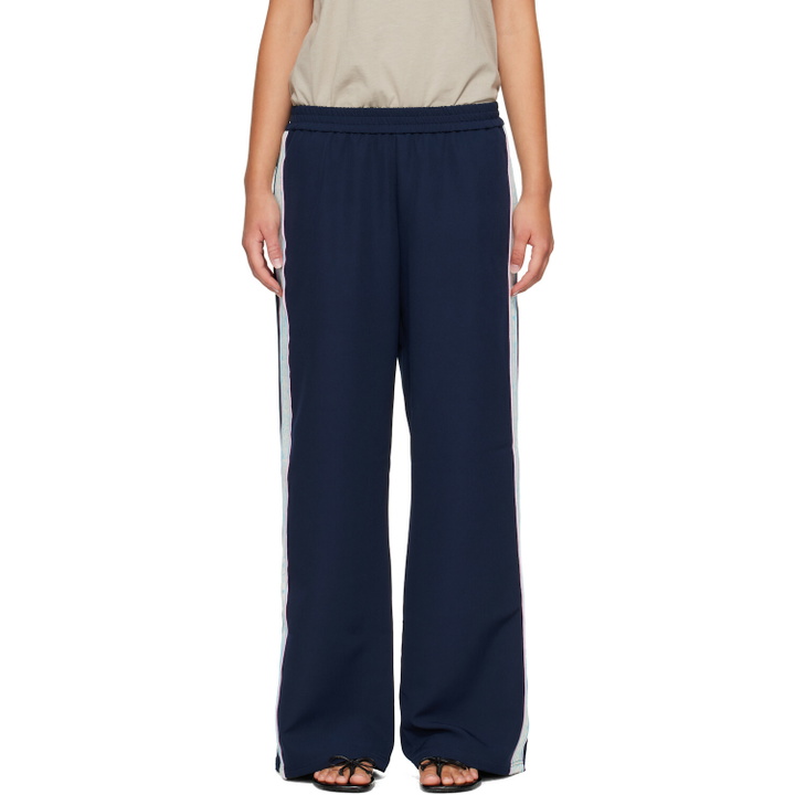 Photo: Sandy Liang Navy Broome Lounge Pants