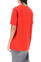 VIVIENNE WESTWOOD classic t-shirt with orb logo Red