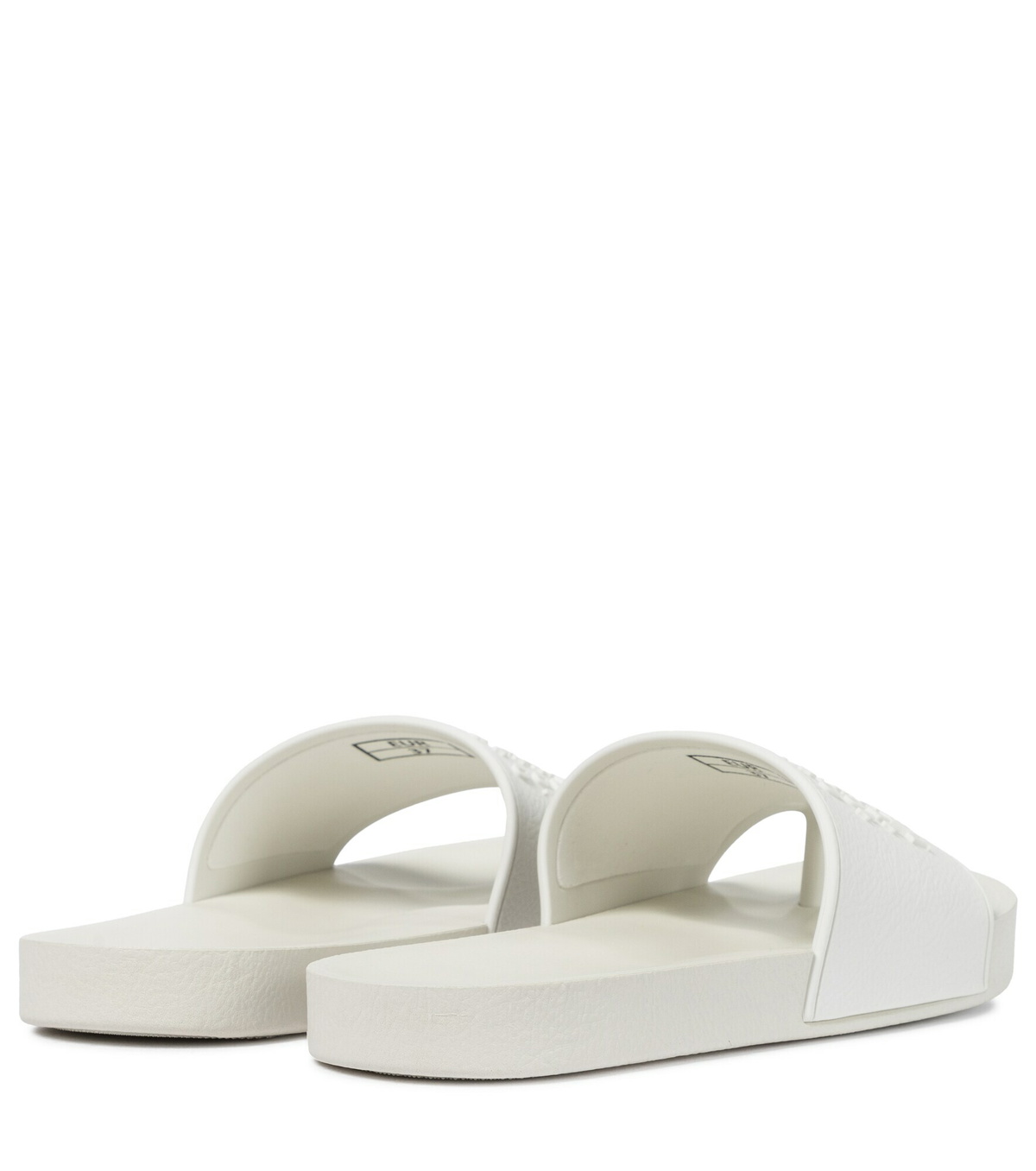 サンダル・ミュール MAISON MARGIELA  Tabi rubber slides Tabi rubber slides in black - Maison Margiela | Mytheresa