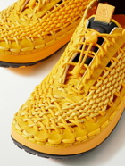 Nike - ACG Watercat Rubber-Trimmed Woven Cord Sneakers - Yellow