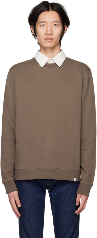 Photo: NORSE PROJECTS Taupe Tab Series Vagn Sweatshirt