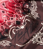 The Attico Printed silk scarf