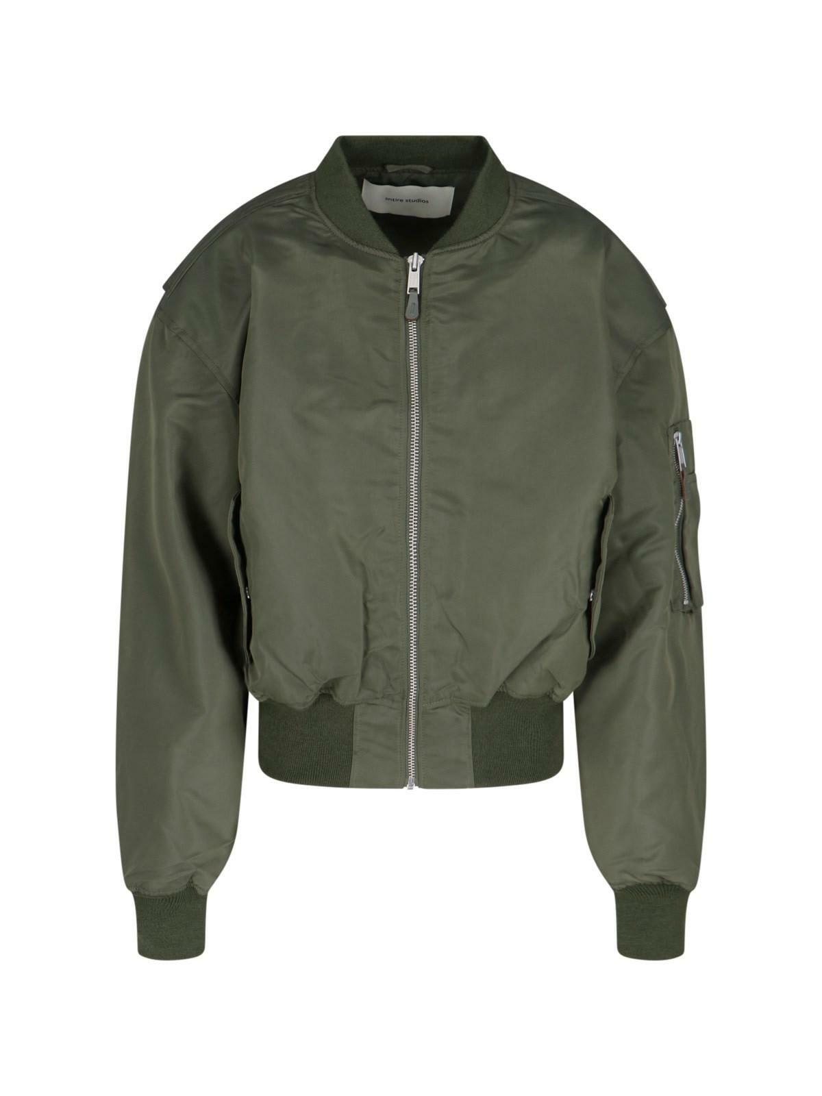 Entire Studios broad Zip Bomber Jacket