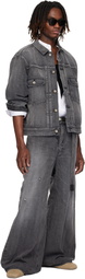 sacai Black BEYONDEXX Denim Jacket