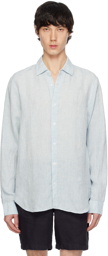 Orlebar Brown Blue Giles Shirt